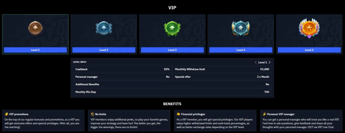 VIP Programme